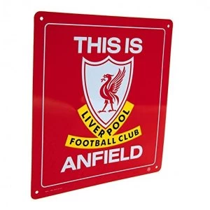 Image of Liverpool FC This is Anfield Sign