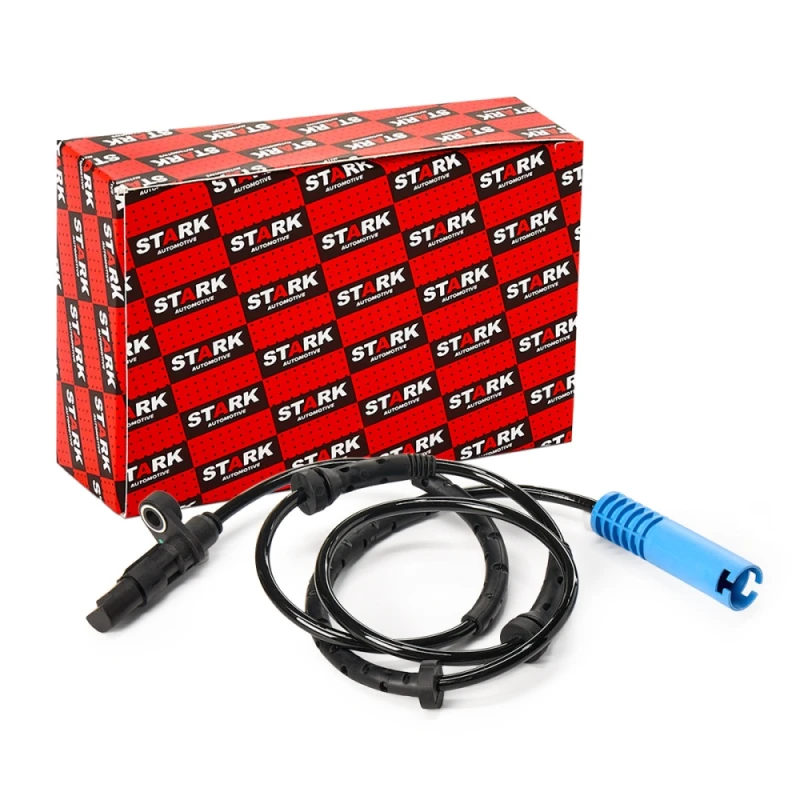 Image of STARK SKWSS-0350044 ABS Sensor Rear Axle both sides, with cable Sensor,wheel speed (412)