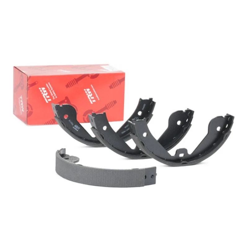 Image of TRW GS8718 Handbrake Shoes Brake Shoe Set,parking brake (1419)