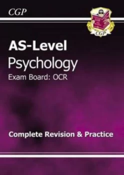 Image of As-Level Psychology Ocr Complete Revision and Practice Hardback