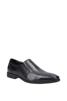 Image of Hush Puppies Ellis Full Grain Leather Lace Shoes