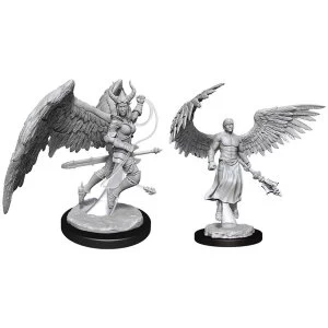 Image of D&D Nolzur's Marvelous Unpainted Miniatures (W13) Deva & Erinyes