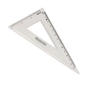 image of Classmaster 60 Degree Set Square Clear Pack of 30 S6030