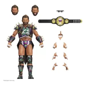 image of Major Wrestling Podcast Ultimates Action Figure Wave 2 Matt Cardona (Internet Champion) 18 cm