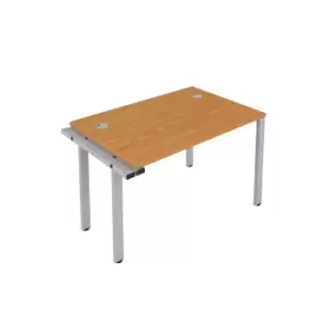 Image of Tc CB 1 Person Extension Bench 1600 x 800 Cable Port Nova Oak-Silver