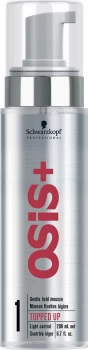 image of Schwarzkopf Professional Osis+ Topped Up - Gentle Hold Mousse 200ml