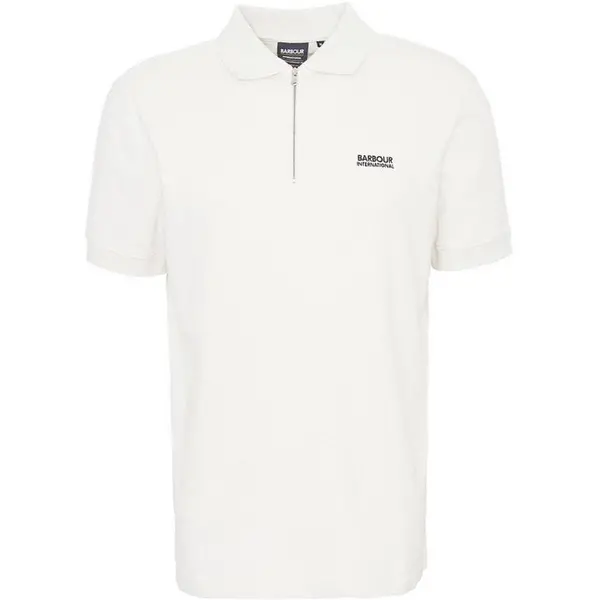 Barbour International Albury Polo Shirt - Cream XL