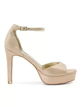 image of Dune London Madilyn Platform - Gold, Metal, Size 4, Women