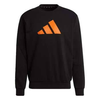 Image of adidas Future Icons Crew Sweatshirt Mens - Black