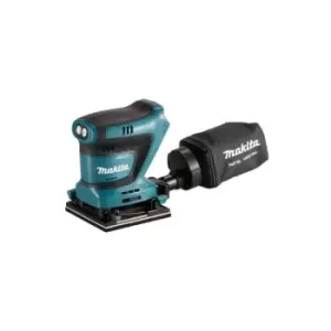 image of Makita DBO481Z 18V LXT Brushless 1/4 Sheet Finishing Sander Body Only