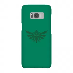 image of Nintendo The Legend Of Zelda Tribal Hyrule Crest Phone Case - Samsung S8 - Snap Case - Gloss