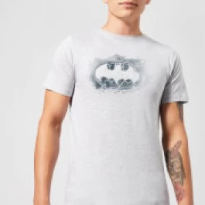 image of DC Comics Batman Spray Logo T-Shirt - Grey - 3XL