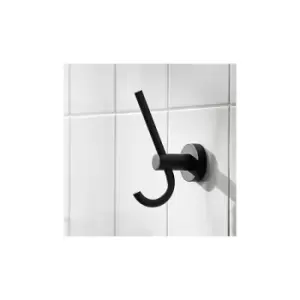 image of Bond Double Robe Hook - Black - 8712B - Black - Miller