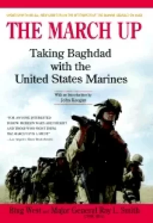 Image of march up taking baghdad with the united states marines