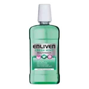 image of Enliven Total Care Freshmint Alcohol Free Mouthwash 500ml