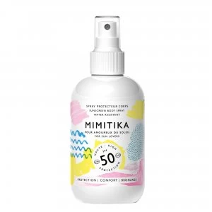 image of Mimitika Sunscreen Body Spray SPF50 (200ml)