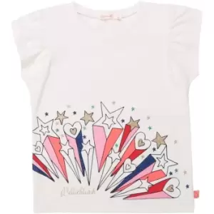 Image of Billieblush Kids Girl White Tshirt - White