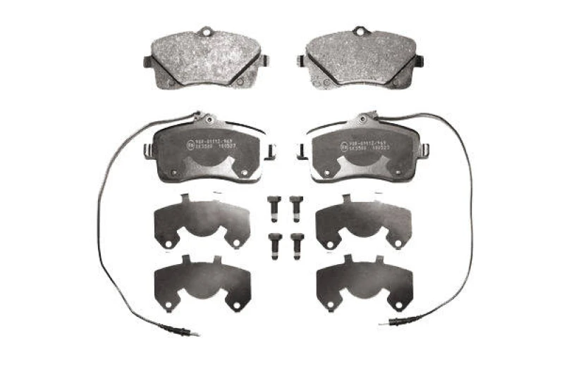 Image of LPR 05P1601 Brake pad set with integrated wear sensor Brake Pad Set,disc brake (402)