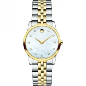 Ladies Movado Museum Classic Diamond Watch