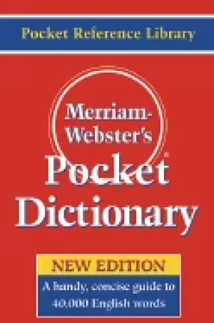 Image of merriam websters pocket dictionary newest edition