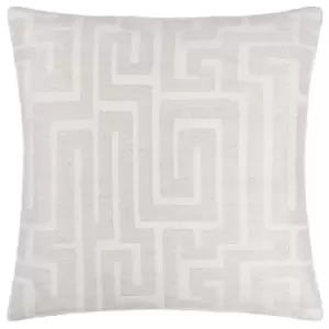 image of Lauder Cushion White / 45 x 45cm / Polyester Filled