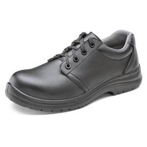 Image of Click Footwear Tie Shoes Micro Fibre S2 Size 9 Black Ref CF82309 Up to