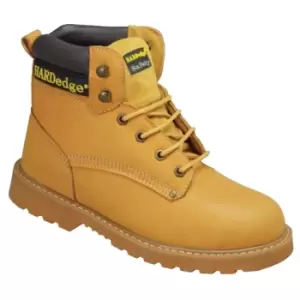 Image of HardEdge Mens Nubuck Safety Boot (10 UK) (Sand)
