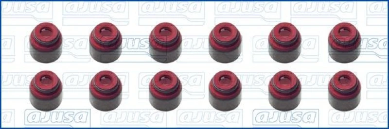 Image of AJUSA Valve stem seal set AJUSA 57075300