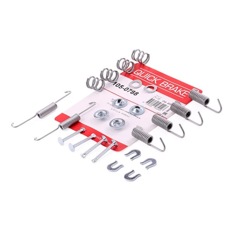 Image of QUICK BRAKE Brake shoe fitting kit QUICK BRAKE 105-0788
