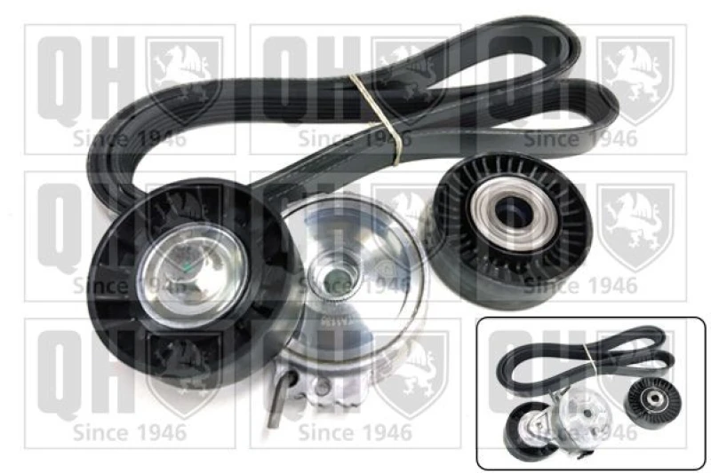 Image of QUINTON HAZELL V-Ribbed Belt Set QUINTON HAZELL QDK111