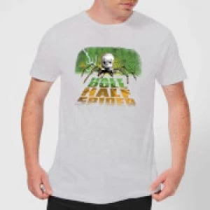 image of Toy Story Half Doll Half Spider Mens T-Shirt - Grey - 3XL