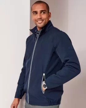 Image of Cotton Traders Mens Guinness Showerproof Jacket in Blue