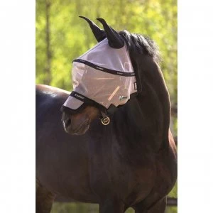 Image of Rambo Plus Fly Mask - Oatmeal/Black