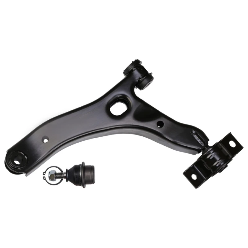 Image of RIDEX 273C2393 Suspension arm Control Arm, Front Axle Left, with rubber mount Track Control Arm (273)