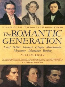 Image of The Romantic Generation by Charles Rosen Paperback