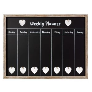 image of Sass & Belle Ashley Farmhouse Weekly Chalkboard Planner