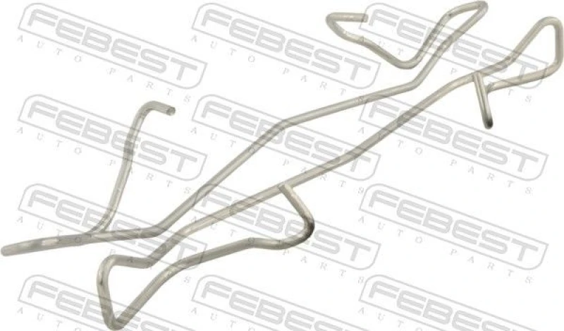 Image of Spring, disc brake pad FEBEST 0303-001-KIT