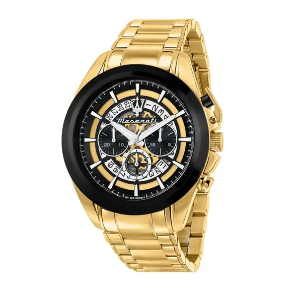 Image of Maserati R8873612058 Traguardo Chronograph Bracelet Watch - W81244