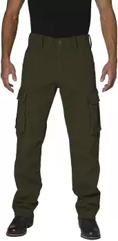 image of Rokker Cargo Motorcycle Textile Pants, green, Size 28, green, Size 28