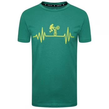 Image of Dare2B Dare2b Go Beyond Organic T-Shirt - UltramrGreen