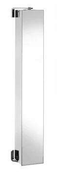 Image of Croydex Ottowa 120cm Spinning Cabinet and Mirror - Chrome.