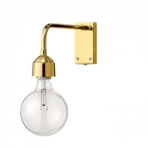 Bloomingville Gold metal wall lamp - Gold