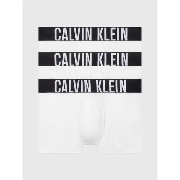 Image of Calvin Klein 3 Pack Intense Power Trunks - White S