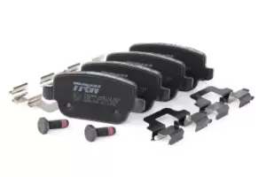 Image of TRW Brake pad set FORD,VOLVO GDB1732 1439867,1459408,1477803 1566234,1682005,1756395,6G912M008GB,6G912M008GC,6G912M008GD,6G912M008GF,ME6G9J2M008GA