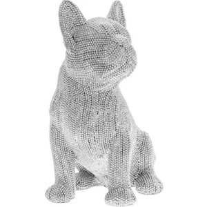 Image of Silver Art French Bulldog Sitting By Leonardo
