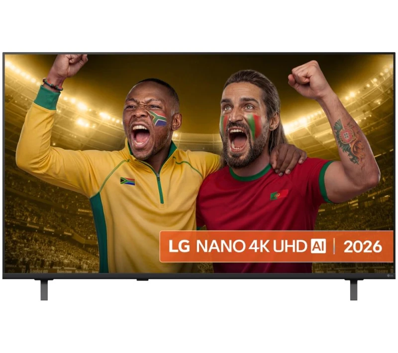 Image of 55" LG NU85 LED 4K HDR Smart TV 2026 - 55NU850B6LA, Black 8806096756706