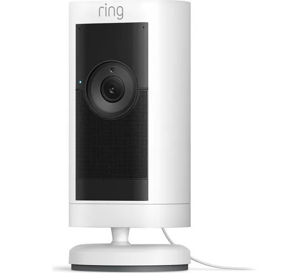 Image of Ring Ring Stick Up Cam Pro Plug-in Box IP security camera Indoor & outdoor Ceiling/Wall/Desk B09CJX4B8G