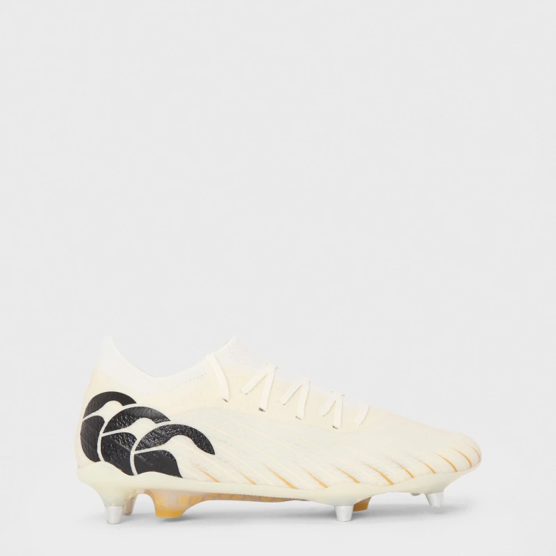 Image of Canterbury Speed Elite Mens Soft Ground Rugby Boots White male 7 (41.5)