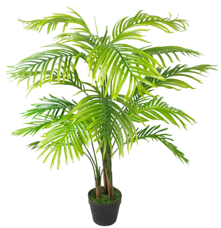 Image of Leaf 130cm Artificial Areca Palm Tree - Extra Large Green