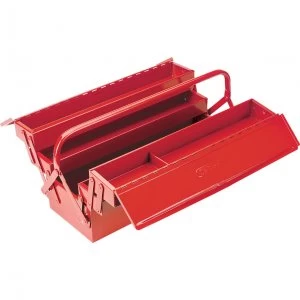 image of Draper 5 Tray Metal Cantilever Tool Box 525mm